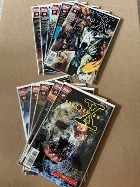 The X-Files Topps Comics Lot 10 Issues 30 Through 39